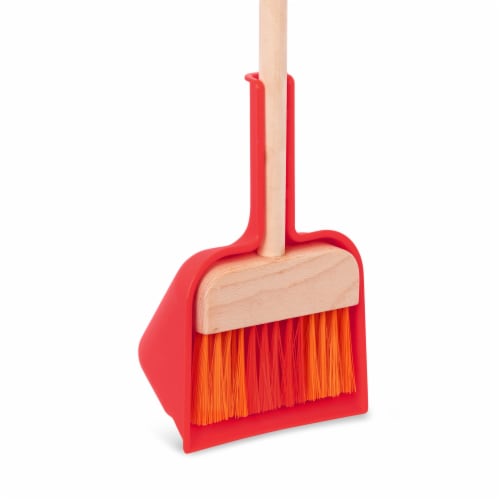 Battat Sweep n' Clean Wooden Cleaning Set for Kids Perspective: bottom