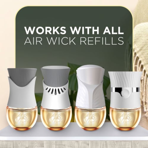 Air Wick Advanced Scented Oil Gadget Pack, Plug In Air Freshener, 1 Warmer Perspective: bottom
