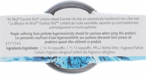 Air Wick® Essentials Fresh Waters Fragrance Refill Perspective: bottom
