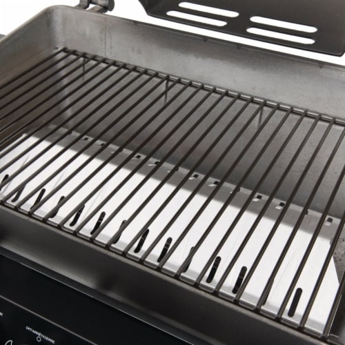 Huntington 2-Burner Black 25,000 BTU LP Gas Grill 24025HNT Perspective: bottom
