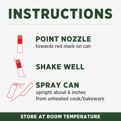 Pam Non Stick Olive Oil Cooking Spray Perspective: bottom