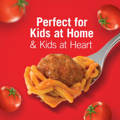 Chef Boyardee Spaghetti & Meatballs Microwave Meal Perspective: bottom