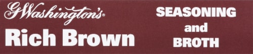 G Washington's® Rich Brown Seasoning and Broth Packets Perspective: bottom