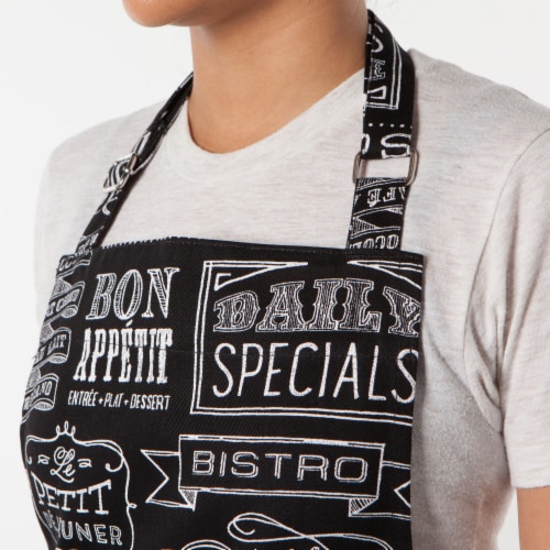 Now Designs Adjustable Straps Chalkboard Kitchen Apron Perspective: bottom