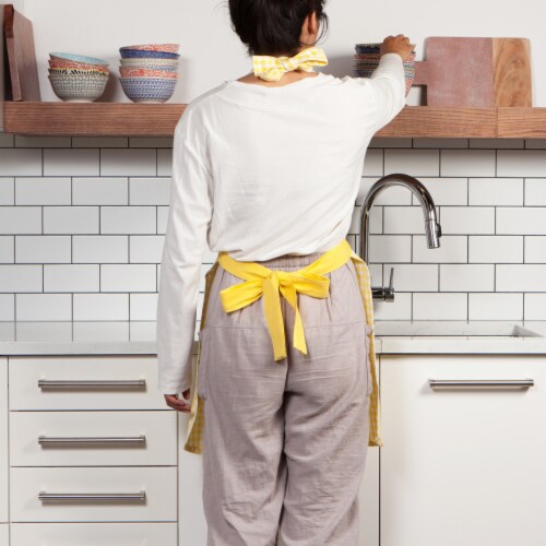 Now Designs Classic Bees Kitchen Apron for Women Perspective: bottom