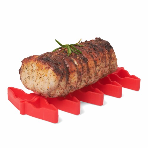 Cuisipro Silicone Dual Trivet, Red Perspective: bottom