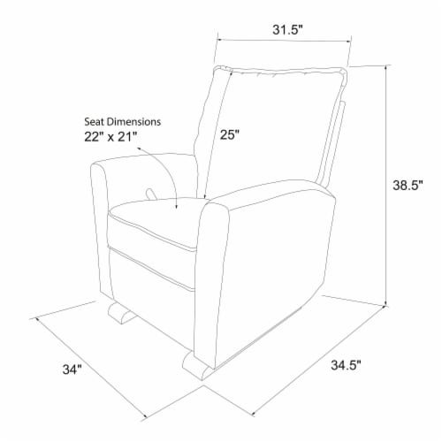 Baby relax online raleigh gliding recliner