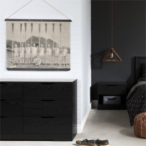 Black oak dresser discount