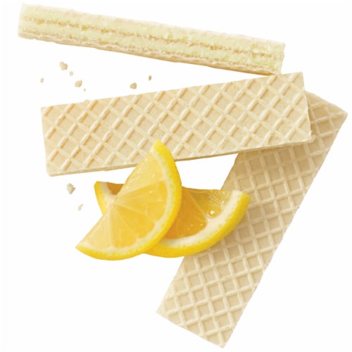 Voortman 10.6 Ounce Lemon Wafer Perspective: bottom