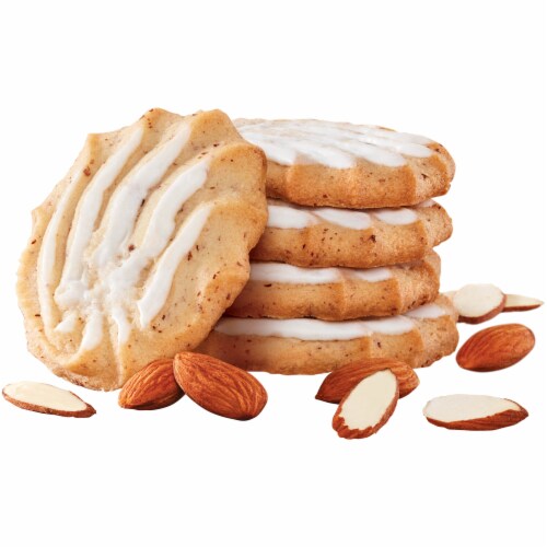 Voortman Bakery Zero Sugar Iced Almonette Cookies Perspective: bottom