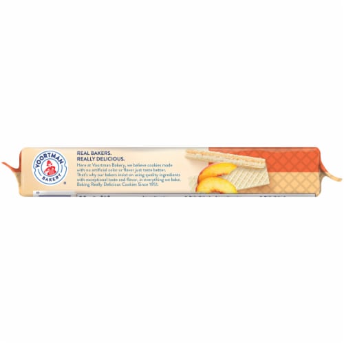 Voortman™ Peaches & Creme Wafers Perspective: bottom