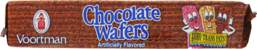 Voortman Chocolate Wafer Cookies Perspective: bottom