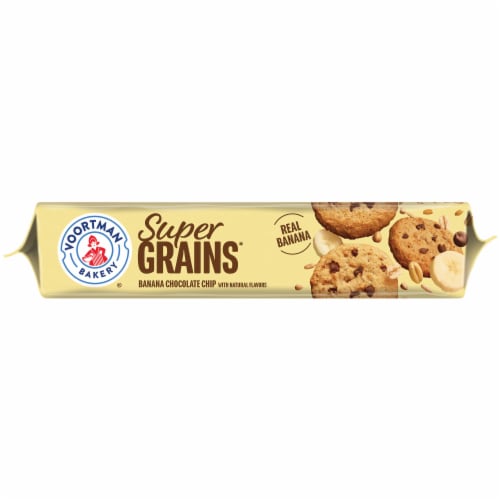 Voortman® Super Grains Banana Chocolate Chip Cookies Perspective: bottom