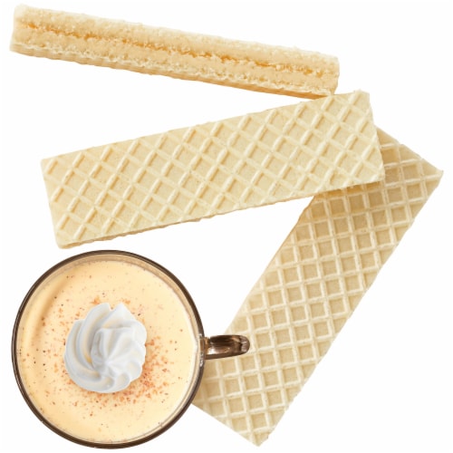 VOORTMAN BAKERY Eggnog Wafers, Baked with Real Nutmeg Perspective: bottom