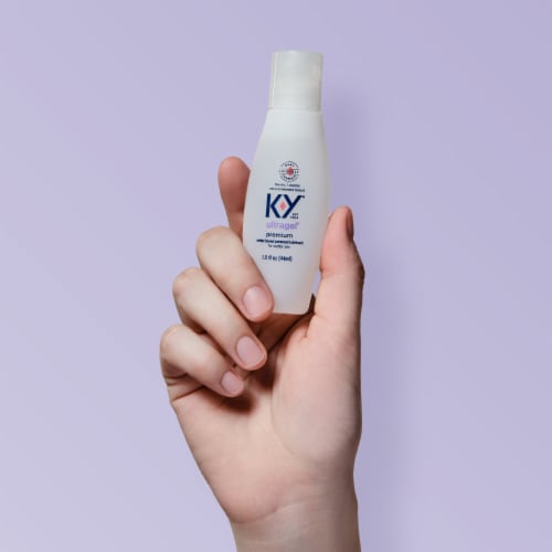 K-Y Ultragel Premium Water-based Personal Lubricant - 1.5 oz Perspective: bottom