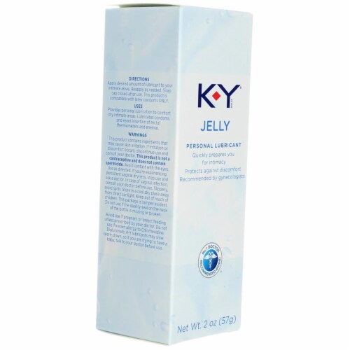 K-Y® Jelly Water-Based Personal Lubricant Perspective: bottom