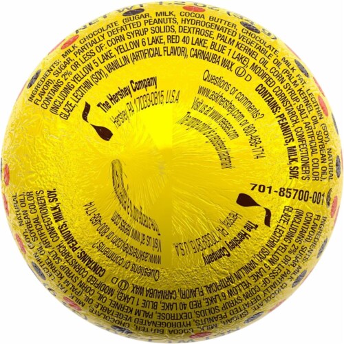 Reese's Pieces Shake & Break Milk Chocolate Egg Perspective: bottom
