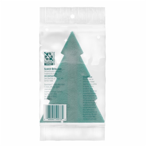 Scotch-Brite® Holiday Heavy Duty Scrub Sponge Clipstrip Perspective: bottom