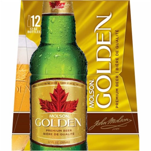 Molson Golden Beer Perspective: bottom