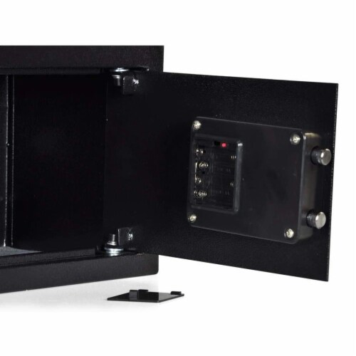 SereneLife SLSFE15 Fireproof Electronic Digital Combination Safe Box with Keys Perspective: bottom