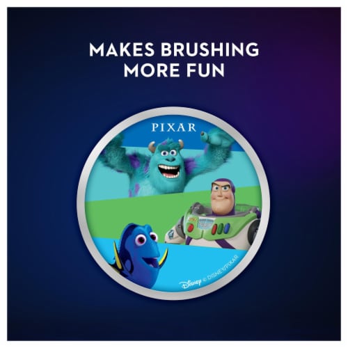 Oral B® Kids Disney Pixar Battery Toothbrush Perspective: bottom