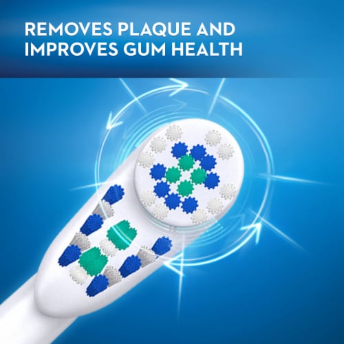 Oral-B Battery Powered Toothbrush Gum Care Colors May Vary Perspective: bottom