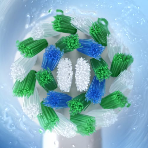 Oral-B Blue Smart 1500 Electric Rechargeable Toothbrush Perspective: bottom