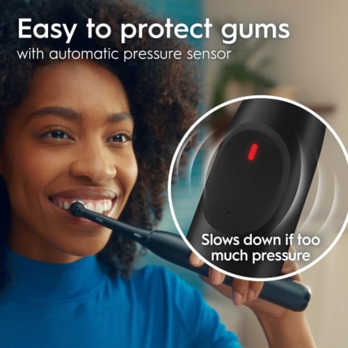 Oral-B iO Series 2 Rechargeable Electric Powered Toothbrush, Night Black Perspective: bottom