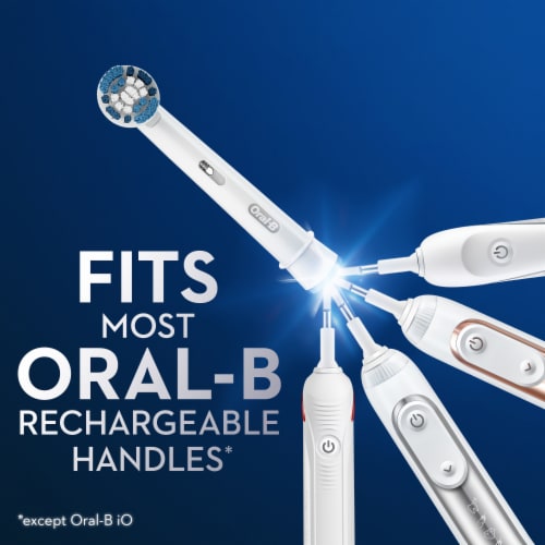 Oral-B Precision Clean Electric Toothbrush Replacement Brush Heads Perspective: bottom