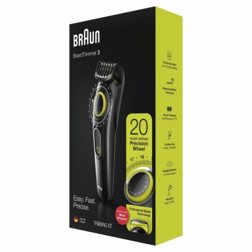 Braun Men's Beard Trimmer and Hair Clipper Perspective: bottom