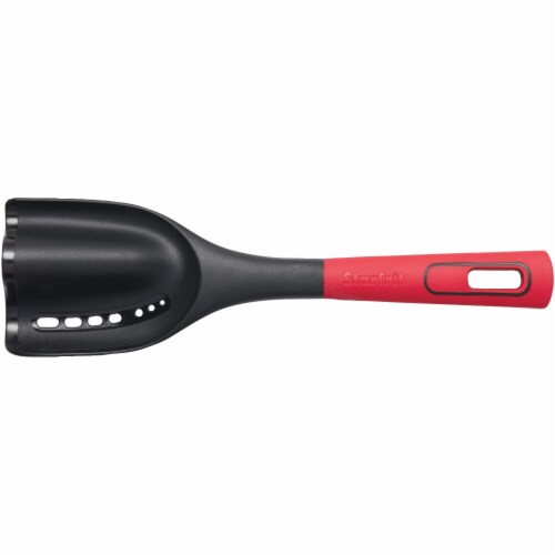 Starfrit 092827-006-0000 Meat Chopper, Black & Red Perspective: bottom