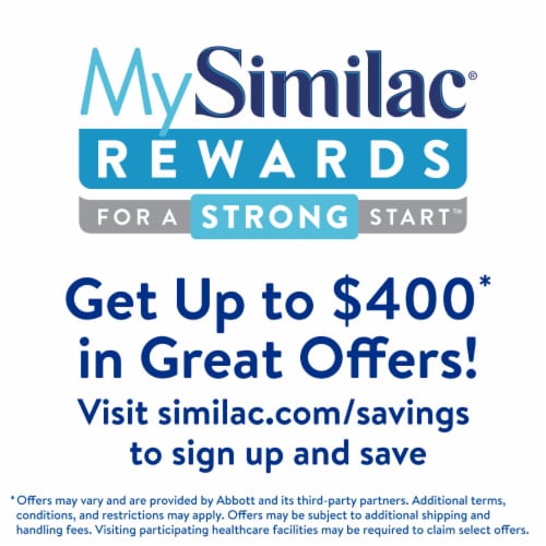 Similac® Advance® Milk Based Infant Powder Perspective: bottom