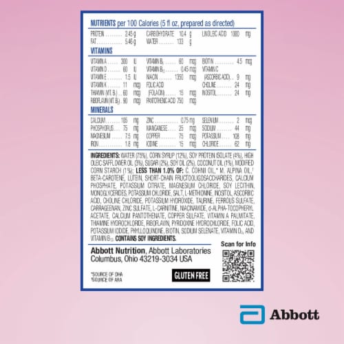 Similac® Soy Isomil For Fussiness and Gas Ready-to-Feed Infant Formula Perspective: bottom