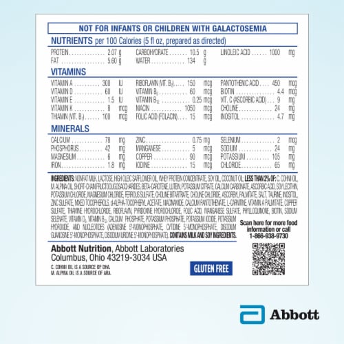 Similac Advance Infant Concentrated Liquid Infant Formula Perspective: bottom