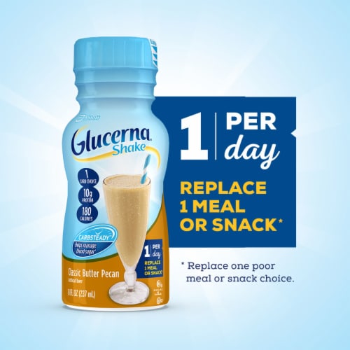 Glucerna® Original Classic Butter Pecan Nutrition Shake Perspective: bottom