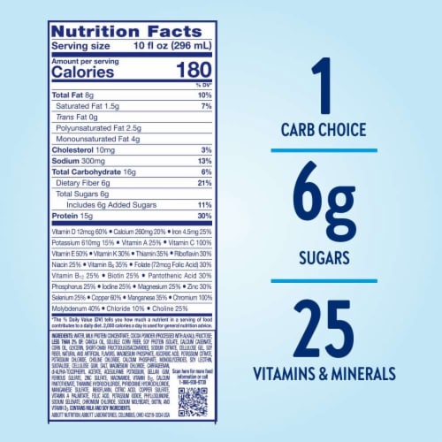Glucerna® Rich Chocolate Hunger Smart Nutritional Shake Perspective: bottom