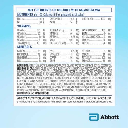 Similac Pro-Advance™ Non-GMO with 2'-FL HMO Powder Infant Formula with Iron Perspective: bottom