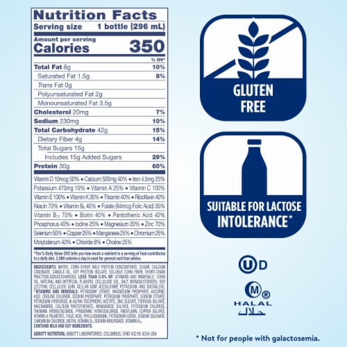 Ensure Complete Chocolate Nutrition Shake Perspective: bottom