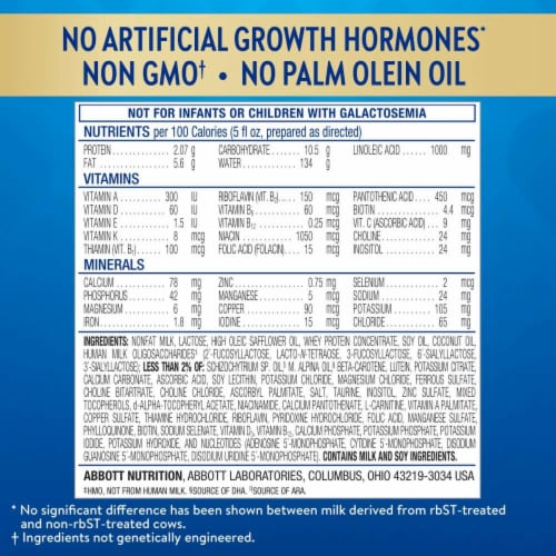 Similac® 360 Total Care® Infant Formula Powder Perspective: bottom