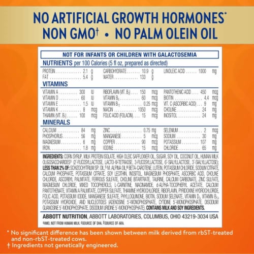 Similac® 360 Total Care® Sensitive Infant Formula Powder Perspective: bottom