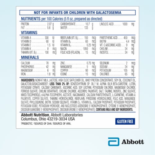 Similac® Advance® Milk-Based Powder Infant Formula with Iron Perspective: bottom