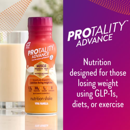 Protality™ Advance Viva Vanilla Nutrition Shake Multipack Perspective: bottom