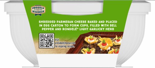 President® Rondele® Garlic & Herb Light Gourmet Spreadable Cheese Perspective: bottom