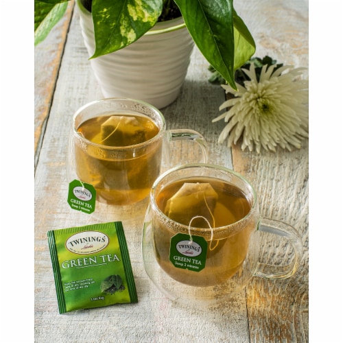Twinings Green Tea 25 Tea Bags - 1.76 oz (50 g) Perspective: bottom