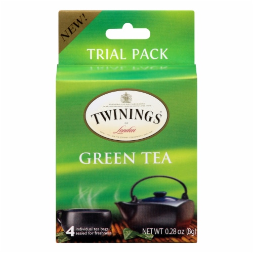 Twinings of London Green Tea Bags Perspective: bottom