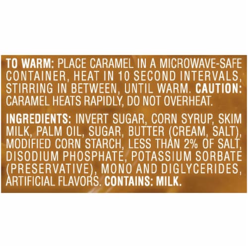 Marzetti Salted Caramel Dip Perspective: bottom