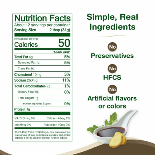 Marzetti® Simply™ Ginger Soy Salad Dressing Perspective: bottom