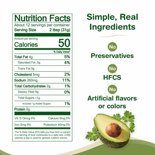 Marzetti® Simply™ Avocado Green Goddess Salad Dressing Perspective: bottom