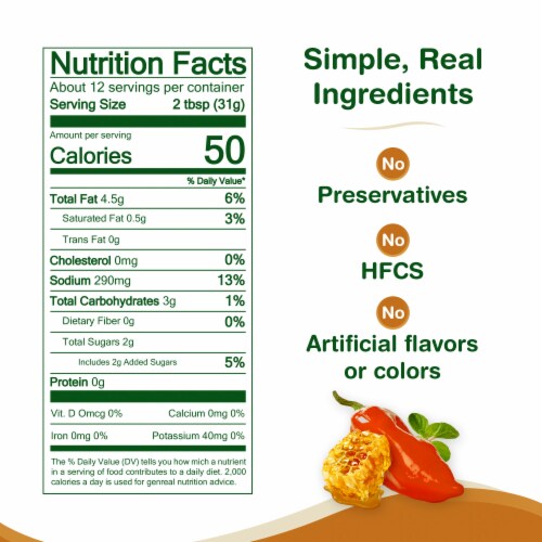 Marzetti® Simply™ Honey Chipotle Salad Dressing Perspective: bottom