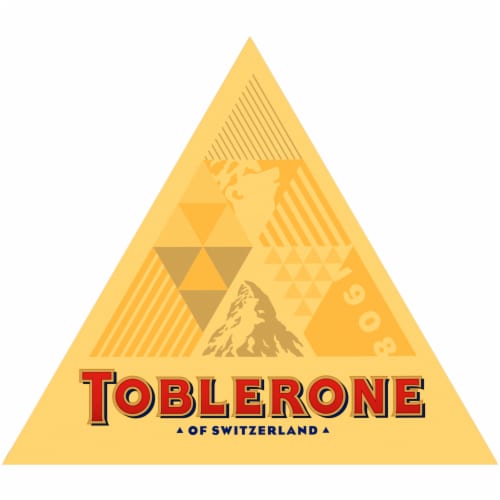 Toblerone Swiss Chocolates with Honey & Almond Nougat Variety Gift Box Perspective: bottom